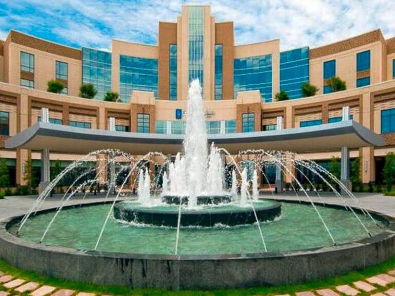 fountain in medical city frisco