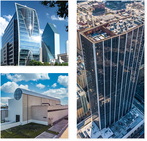 office building roofing